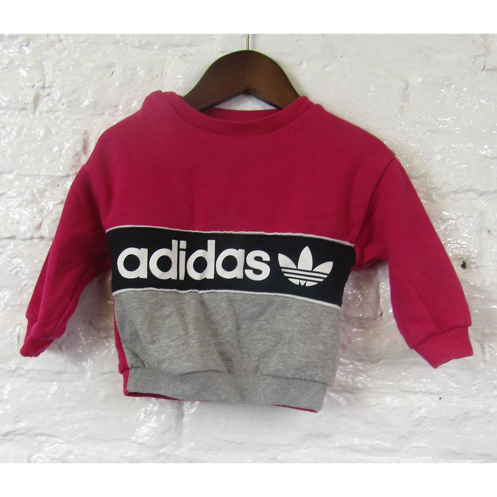 adidas pink jumper womens