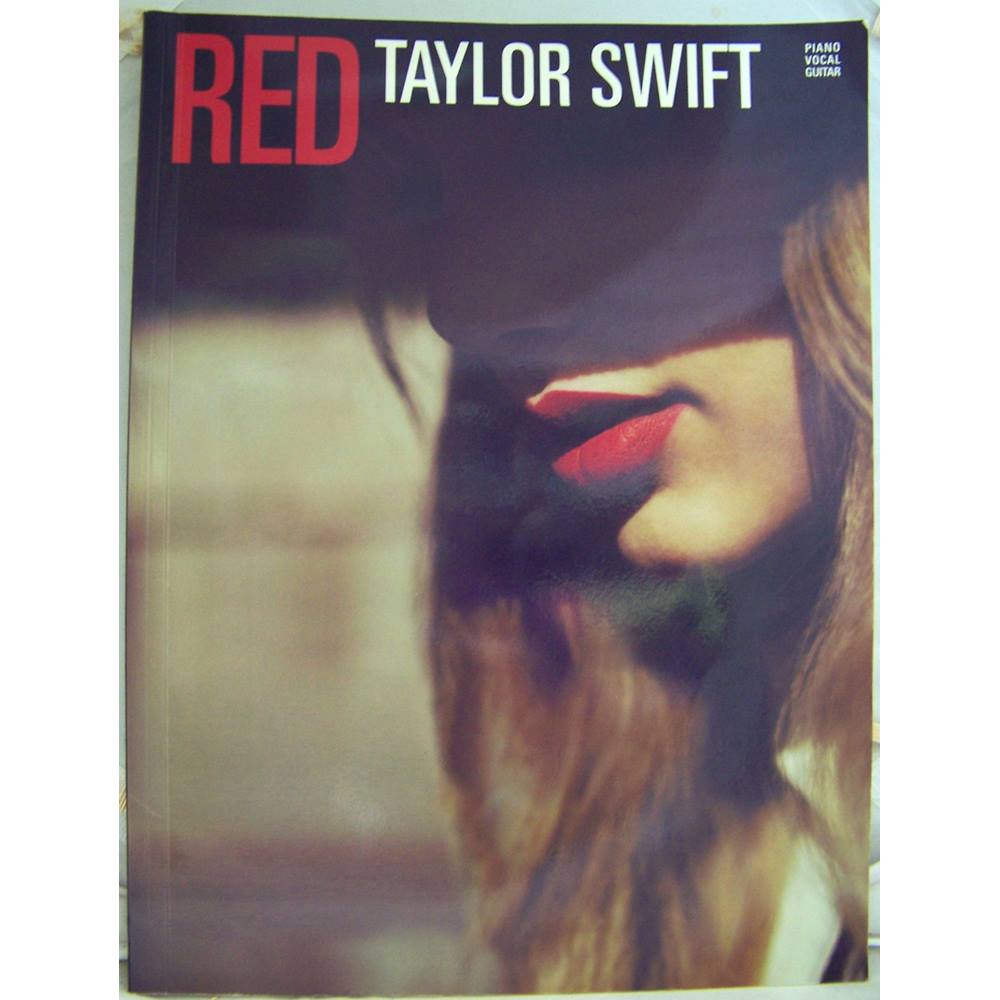 Red Taylor Swift 2012 Piano Vocals Guitar For Sale In Exeter Devon Preloved