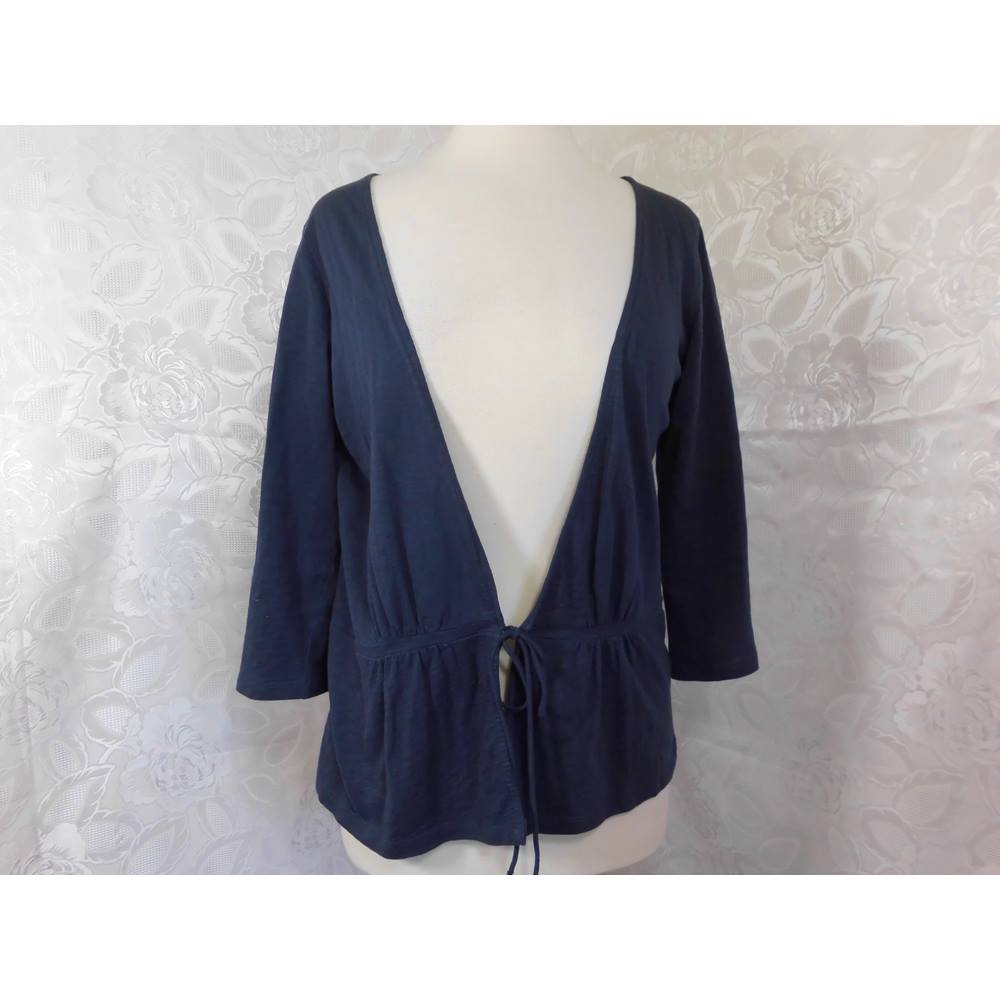 Marks and Spencers - Size 14 - Navy Blue - Cardigan M&S Marks & Spencer ...