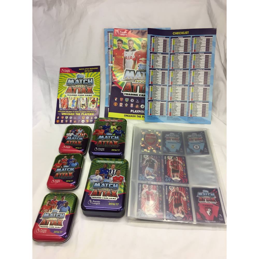 Topps Match Attax Tin & Card Bundle Oxfam GB Oxfam’s Online Shop