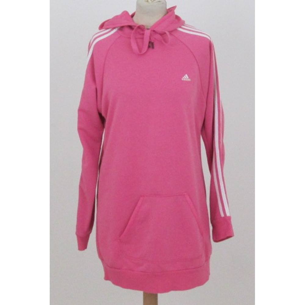 Adidas Size: 12 Pink long length Hooded Sweater | Oxfam GB | Oxfam’s ...
