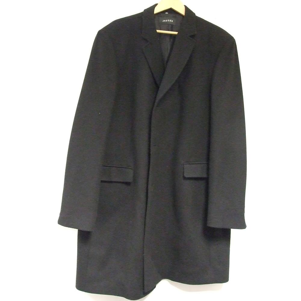 Jaeger Size: XXL Black Overcoat | Oxfam GB | Oxfam’s Online Shop