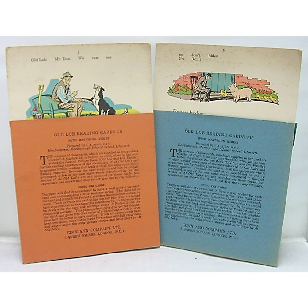 Old Lob Reading cards: 1-8 and 9-16 | Oxfam GB | Oxfam’s Online Shop