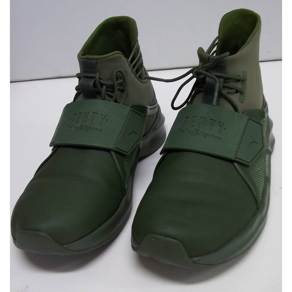 puma fenty trainer kids green