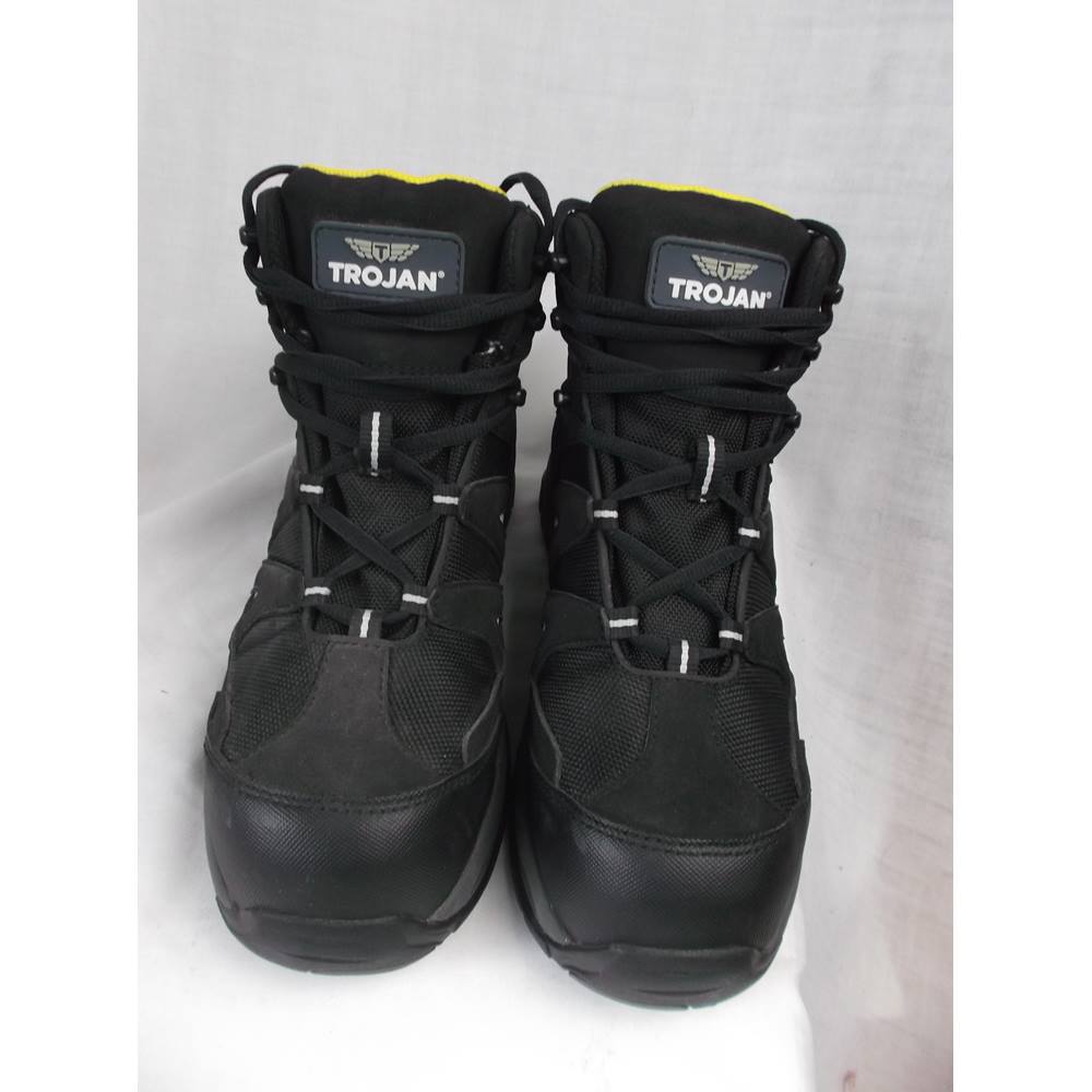 NWOT trojan boots Size: 8 - Black | Oxfam GB | Oxfam’s Online Shop