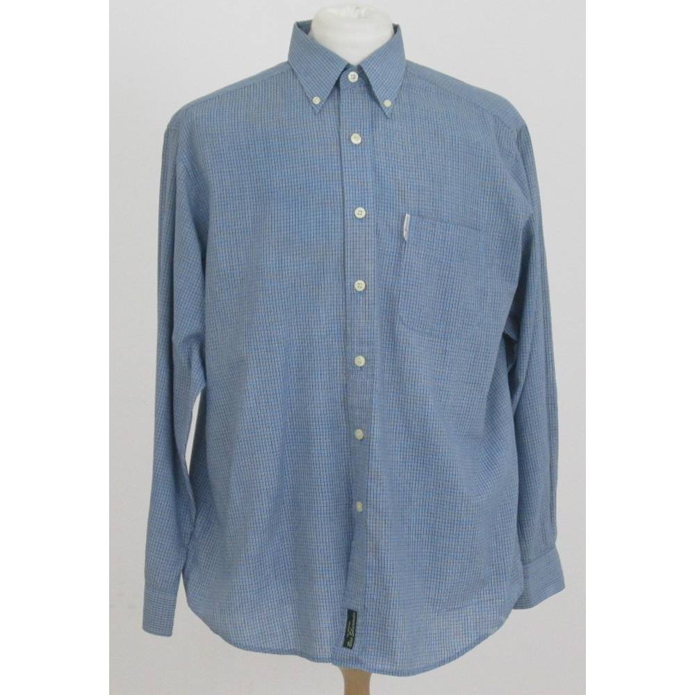 Ben Sherman Size: XXL Blue Long sleeved shirt | Oxfam GB | Oxfam’s Online Shop