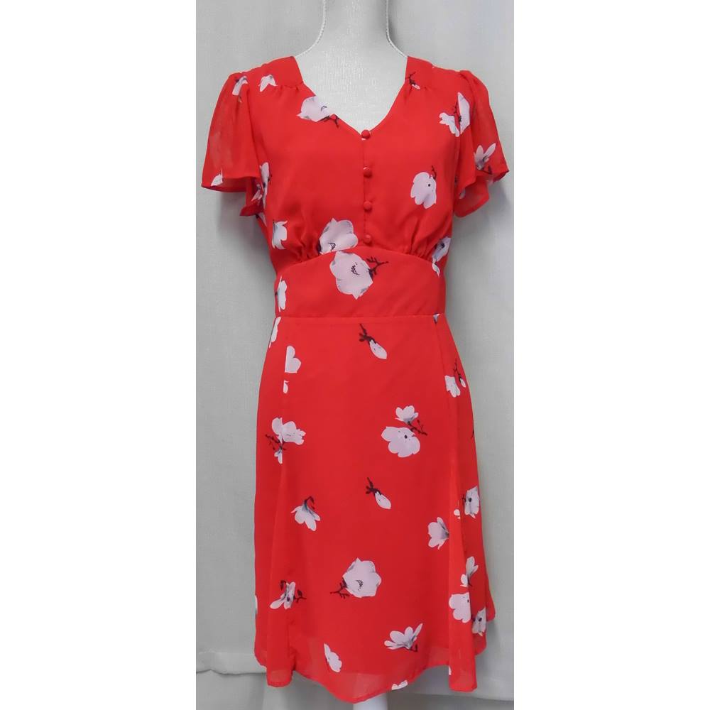 Pepperberry - Dress - Size: 16 - Red | Oxfam GB | Oxfam’s Online Shop