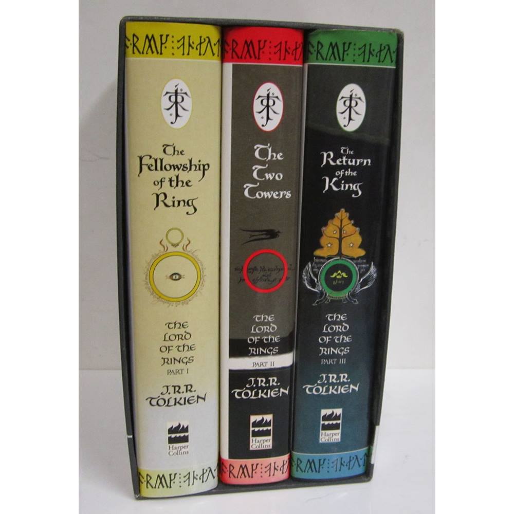 Box Set The Lord Of The Rings 3 Volumes Fellowship Of The Ring The Two Towers And The Ret - 