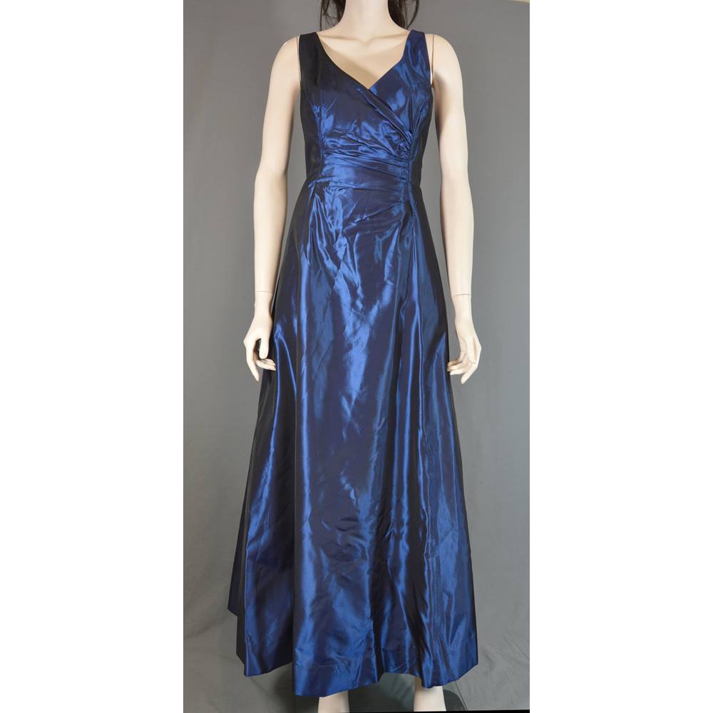 Blue Debut evening dress - Size 14 - Condition: As New | Oxfam GB ...