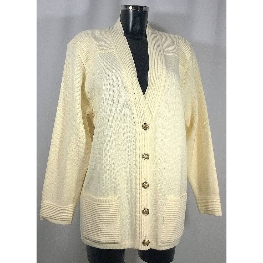 Vintage Riddella Cardigan - Cream - Size 16/18 Riddella - Size: 16 ...