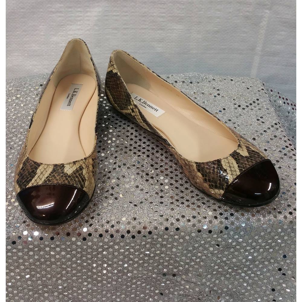 lk bennett flat pumps