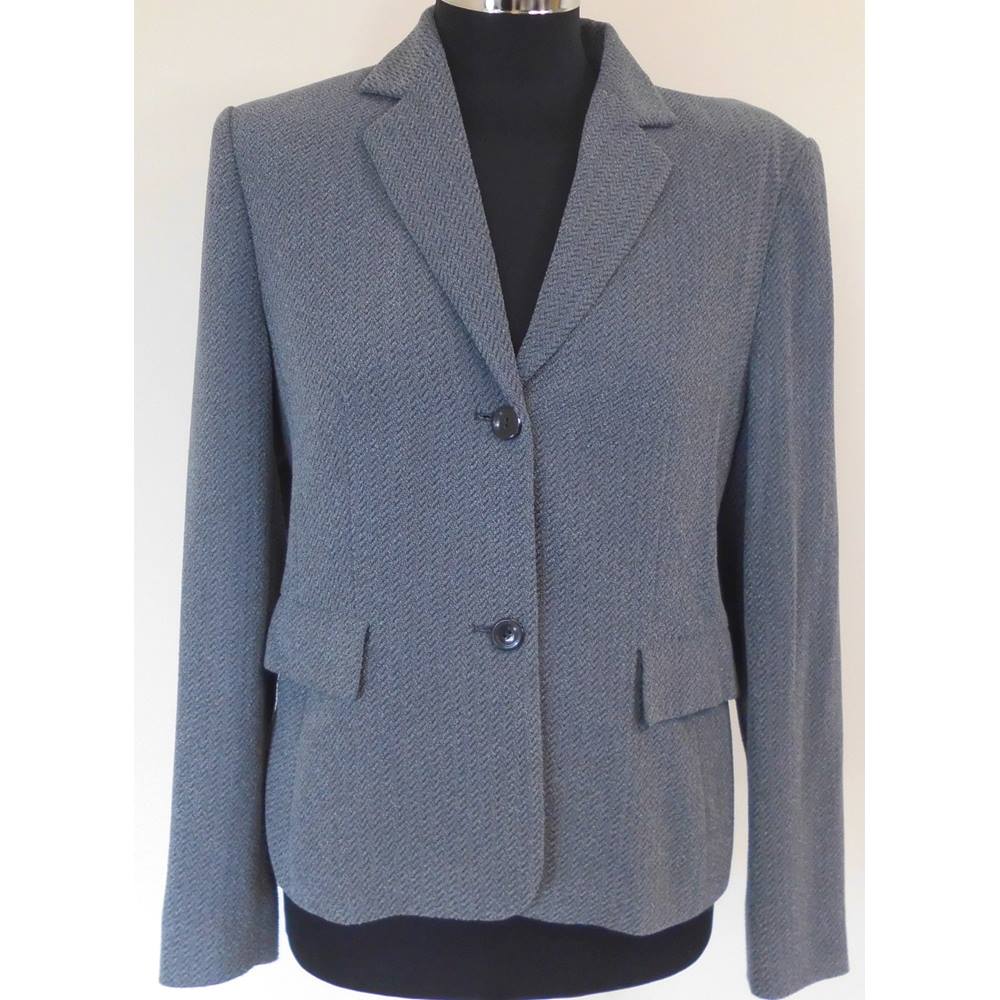 Gerry Weber Textured Smart Jacket Grey Size: 10 For Sale in Exeter ...