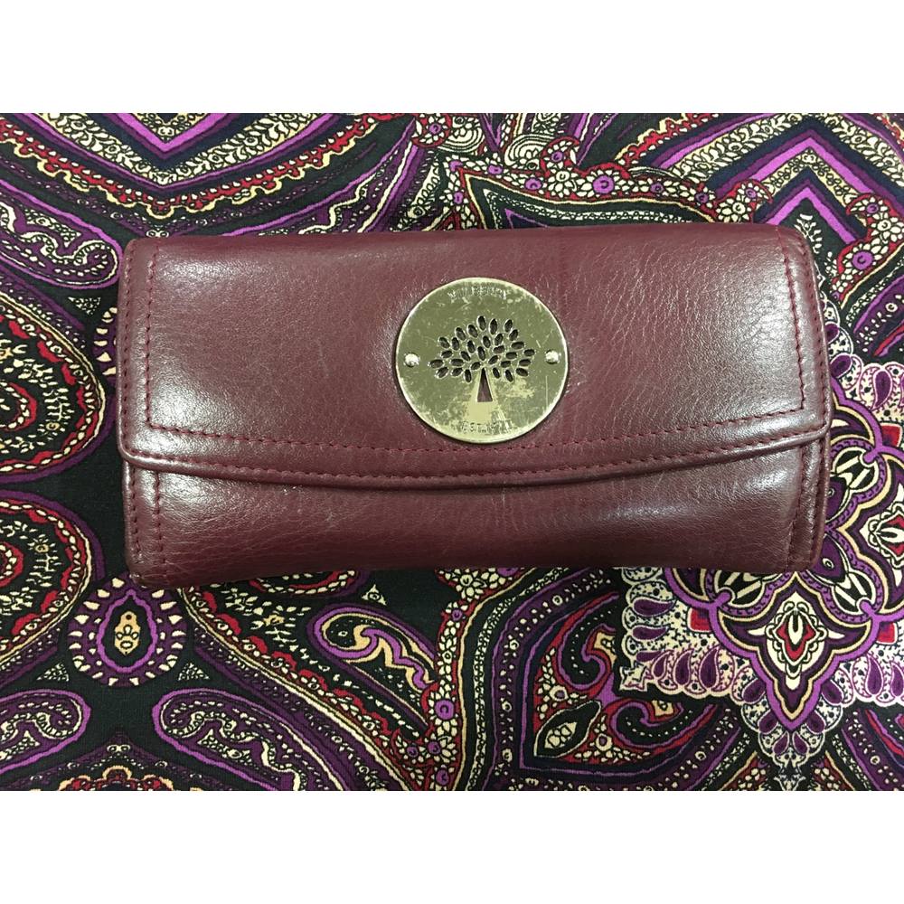 mulberry turquoise purse