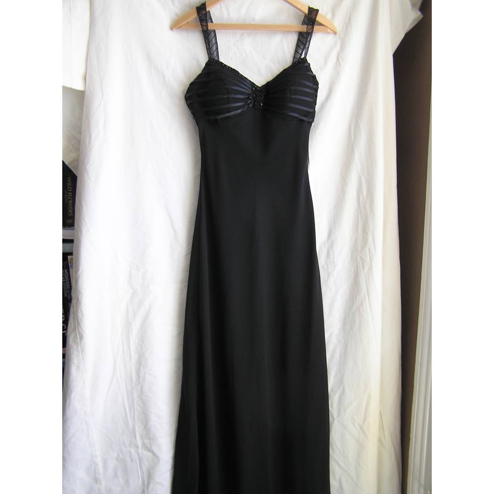 WOMEN&#39;S EVENING DRESS John Lewis - Size: 12 - Black For Sale in Barnard Castle, London | Preloved