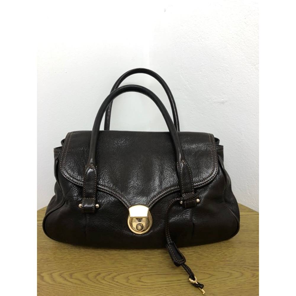 LE TANNEUR brown leather handbag Le tanneur - Size: One size - Brown ...