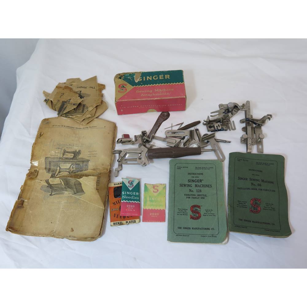 A Selection of Vintage Singer Sewing Machine Attachments | Oxfam GB