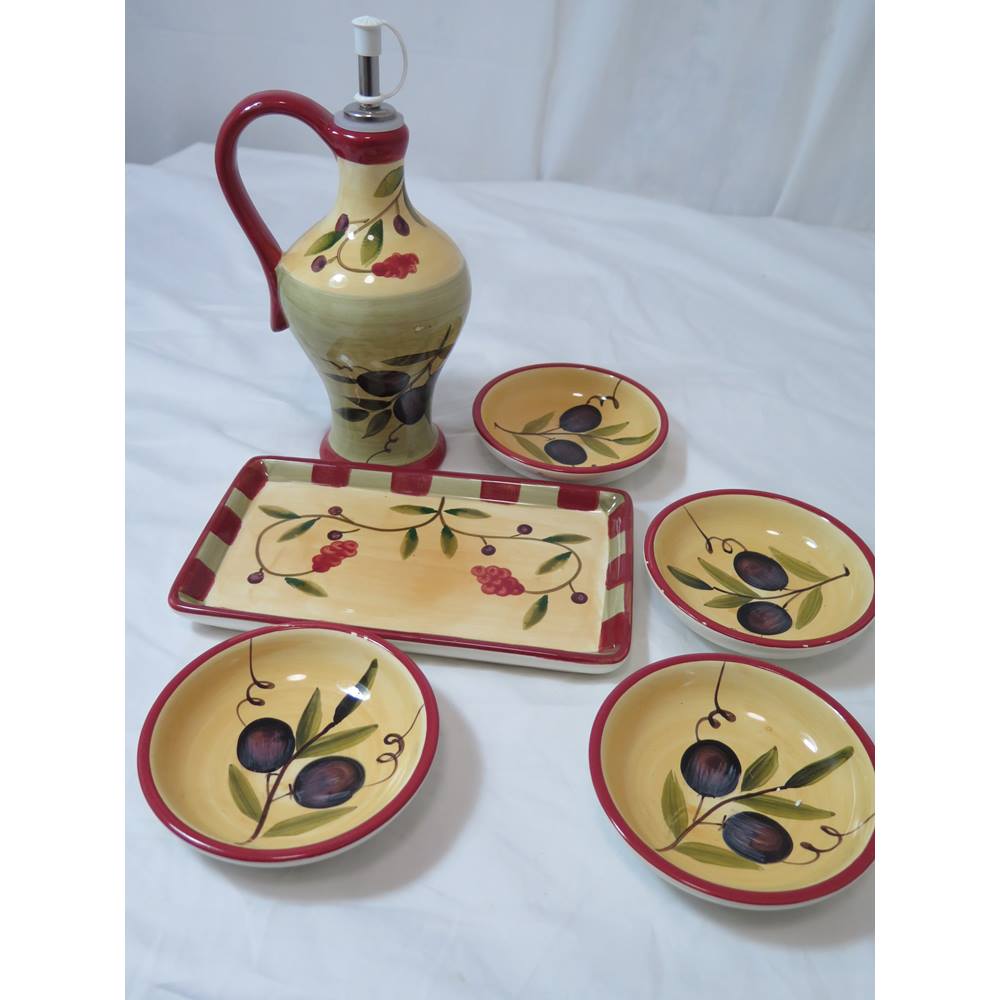 Mediterranean Style Oil Dipping Set | Oxfam GB | Oxfam’s Online Shop