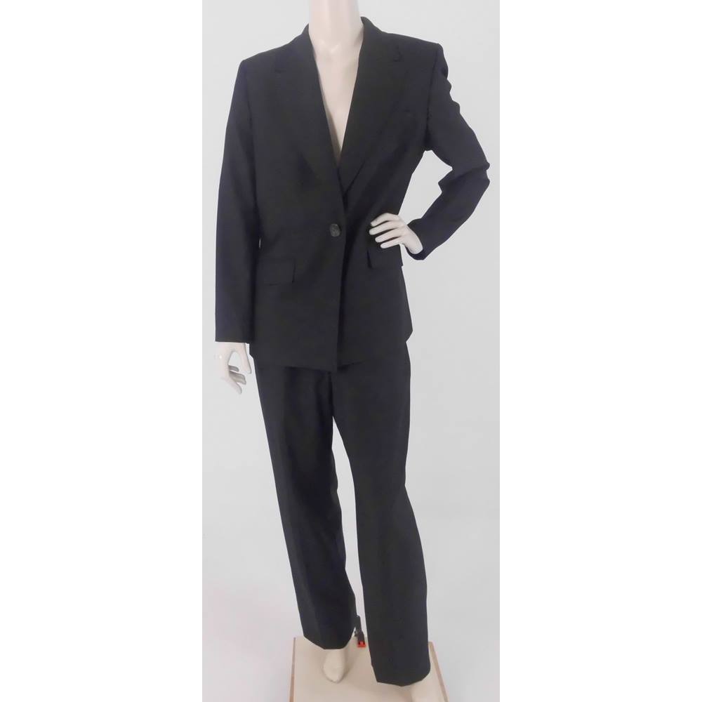 Kasper Size 12 Charcoal Two Piece Trouser Suit For Sale in Milton ...