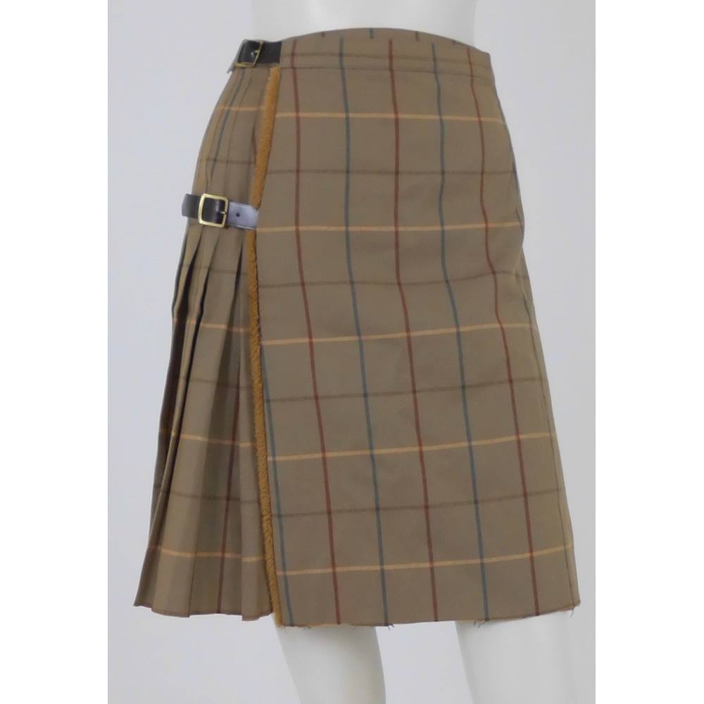 Vintage Burberry Size 26 Waist Tartan Pleated Skirt Oxfam Gb Oxfam 