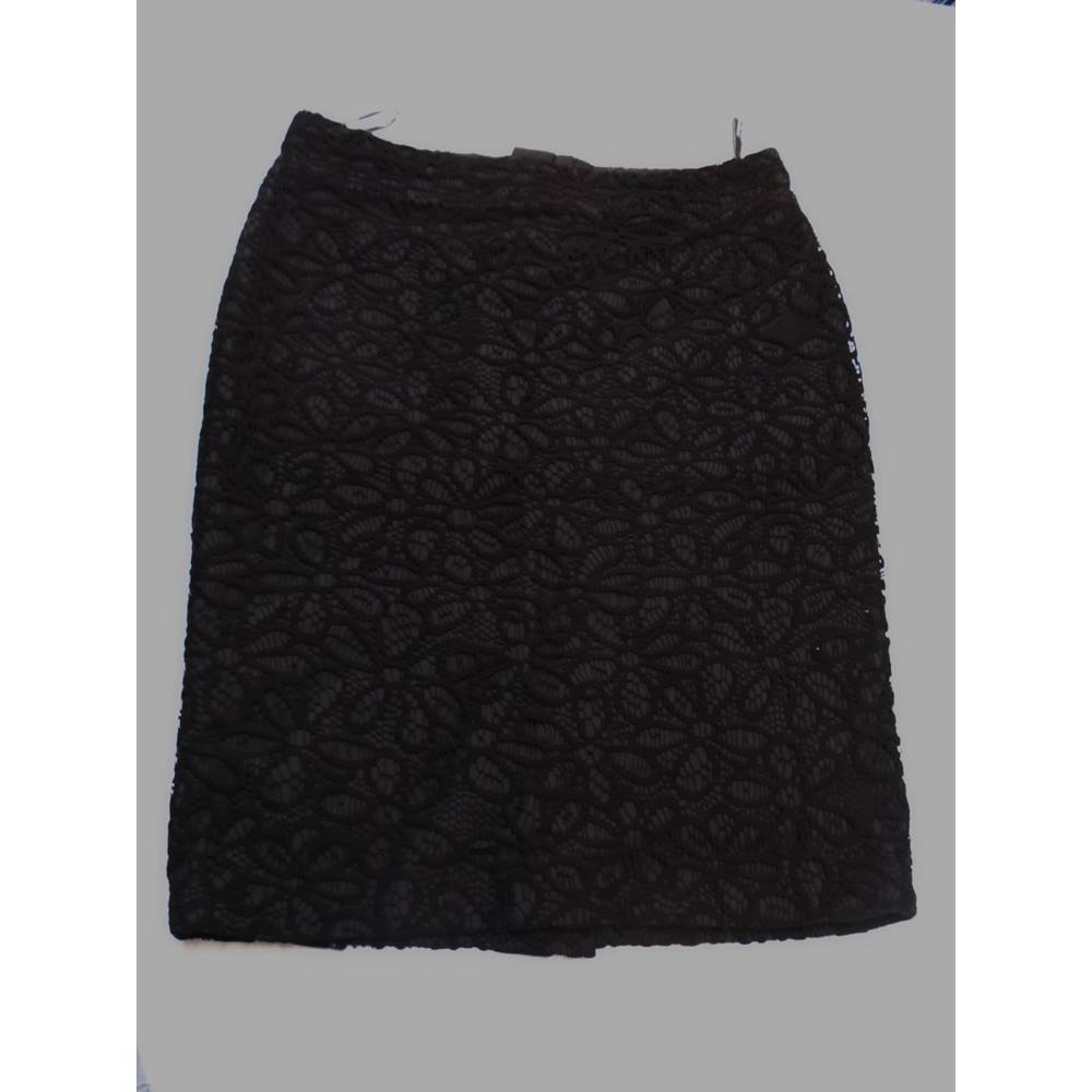 Autograph - Size 16 - Black Lacey Skirt | Oxfam GB | Oxfam’s Online Shop