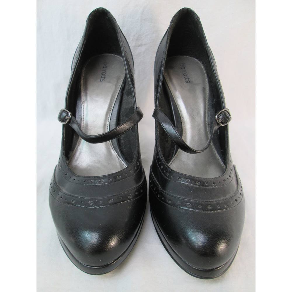 Barratts Size: 7 Black Court shoes | Oxfam GB | Oxfam’s Online Shop