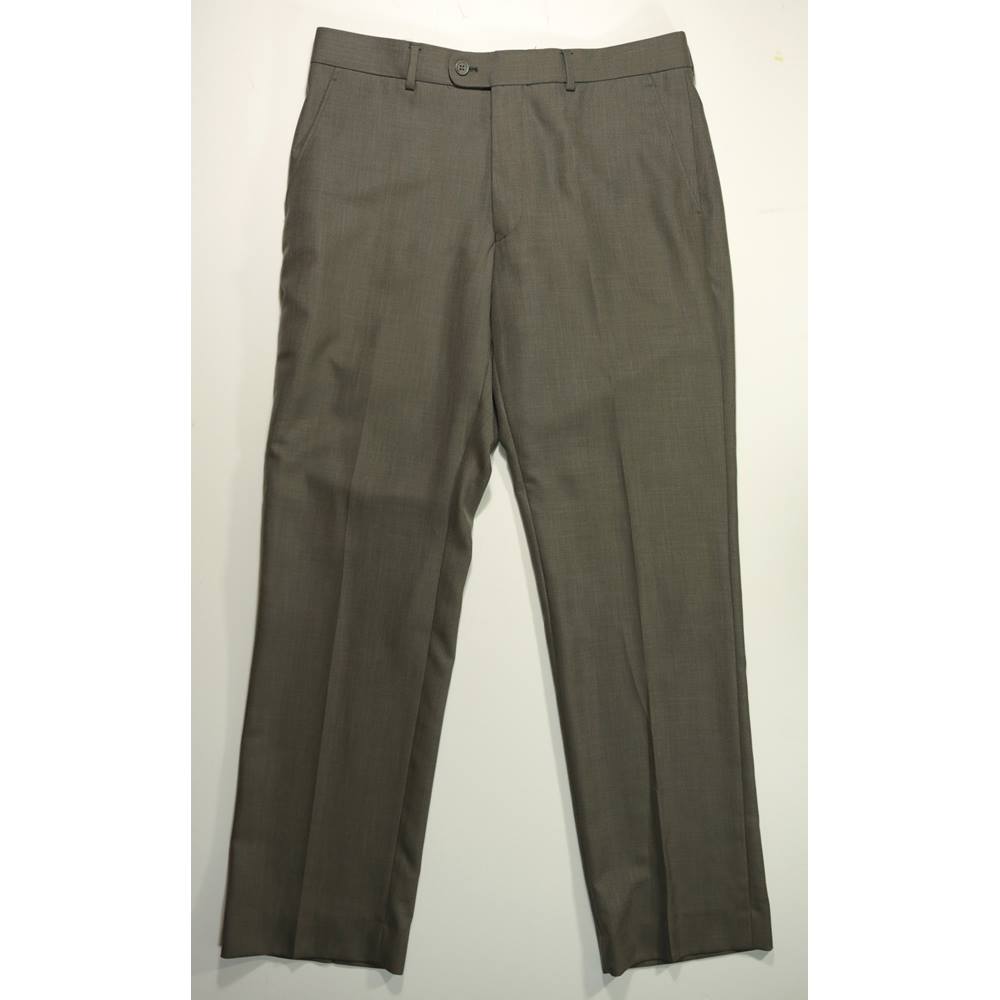 M&S Marks & Spencer - Size: 34 - Brown - Trousers For Sale in ...
