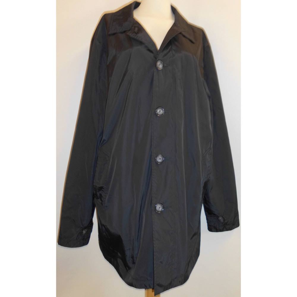 Lightweight Raincoat M&S Marks & Spencer - Size: L - Black - Raincoat ...