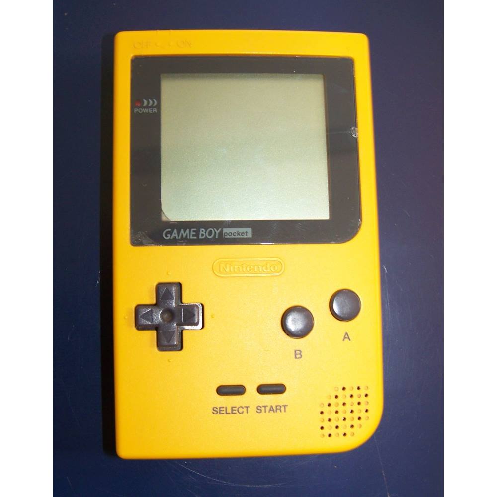 Gameboy Pocket MGB-001 Yellow | Oxfam GB | Oxfam’s Online Shop