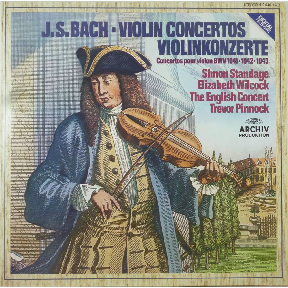 Violin Concertos J.S. Bach - 410 646-1 | Oxfam GB | Oxfam’s Online Shop