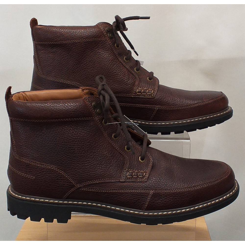 Mens Boots M&S Marks & Spencer - Size: 10 - Brown | Oxfam GB | Oxfam’s ...