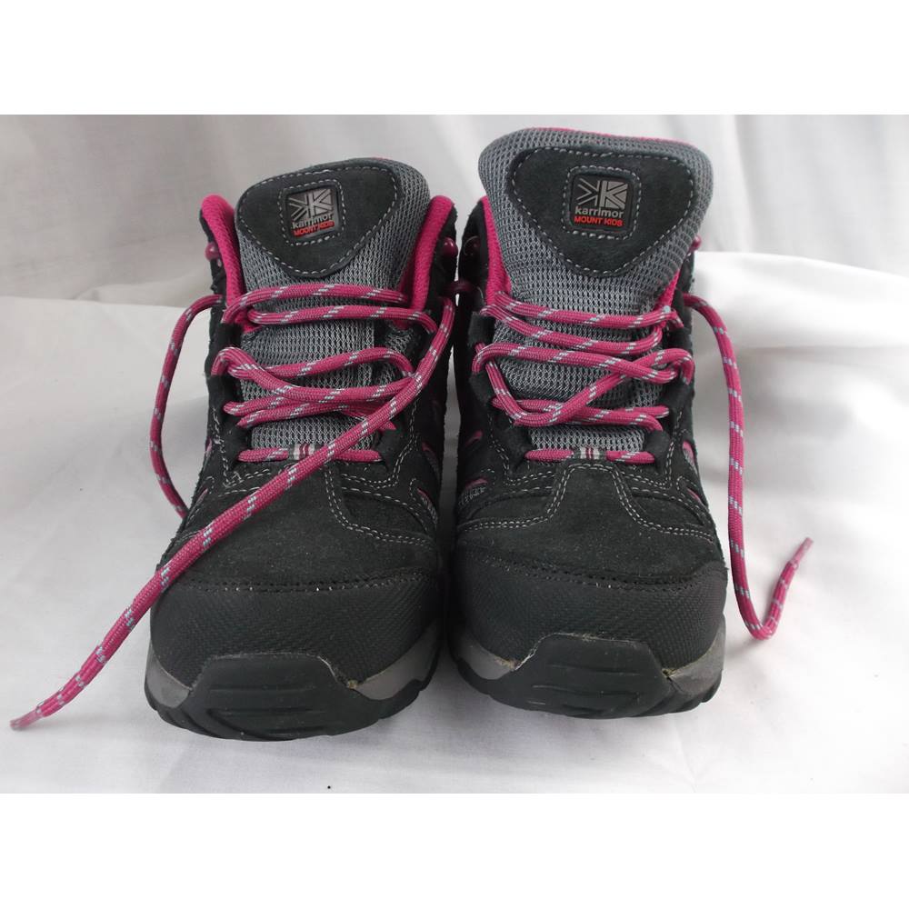 Karrimor Size 5 Mid Junior Grey and Pink Walking Boots | Oxfam GB ...