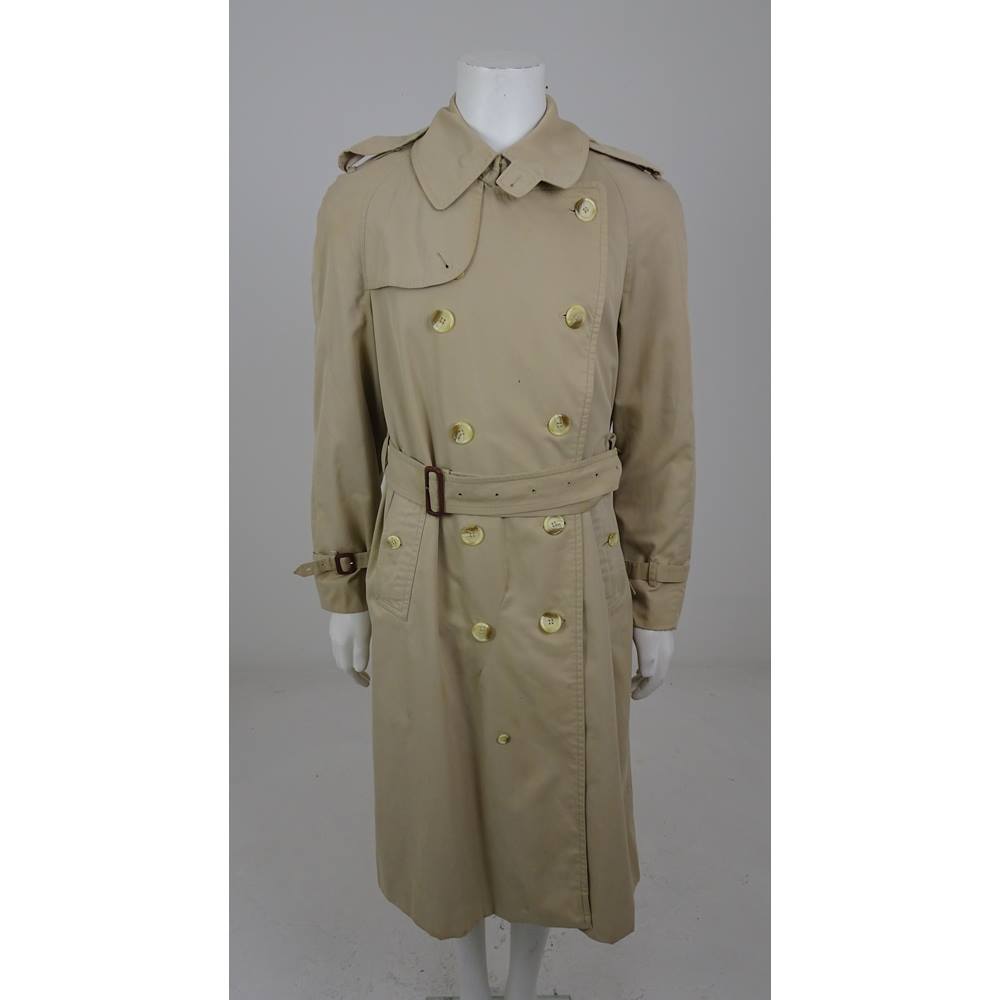 1980s burberry trench coat
