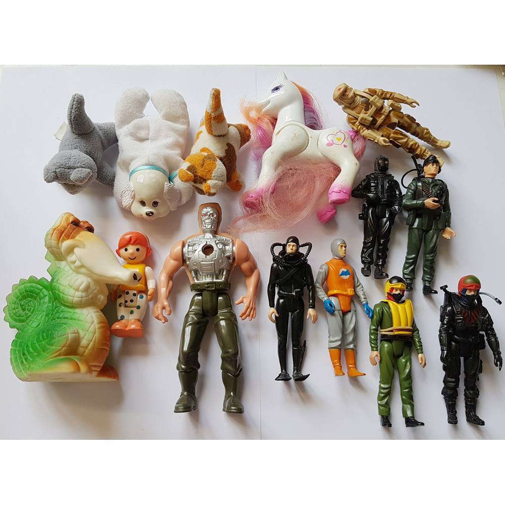 Lot Of Vintage 1980s1990s Toys Oxfam GB Oxfams