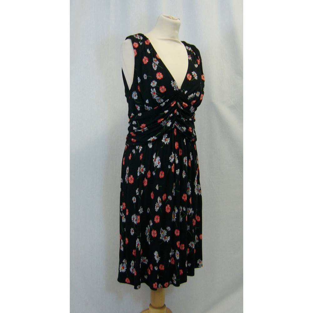 Wallis - Size: 14 - Black - Knee length dress | Oxfam GB | Oxfam’s ...