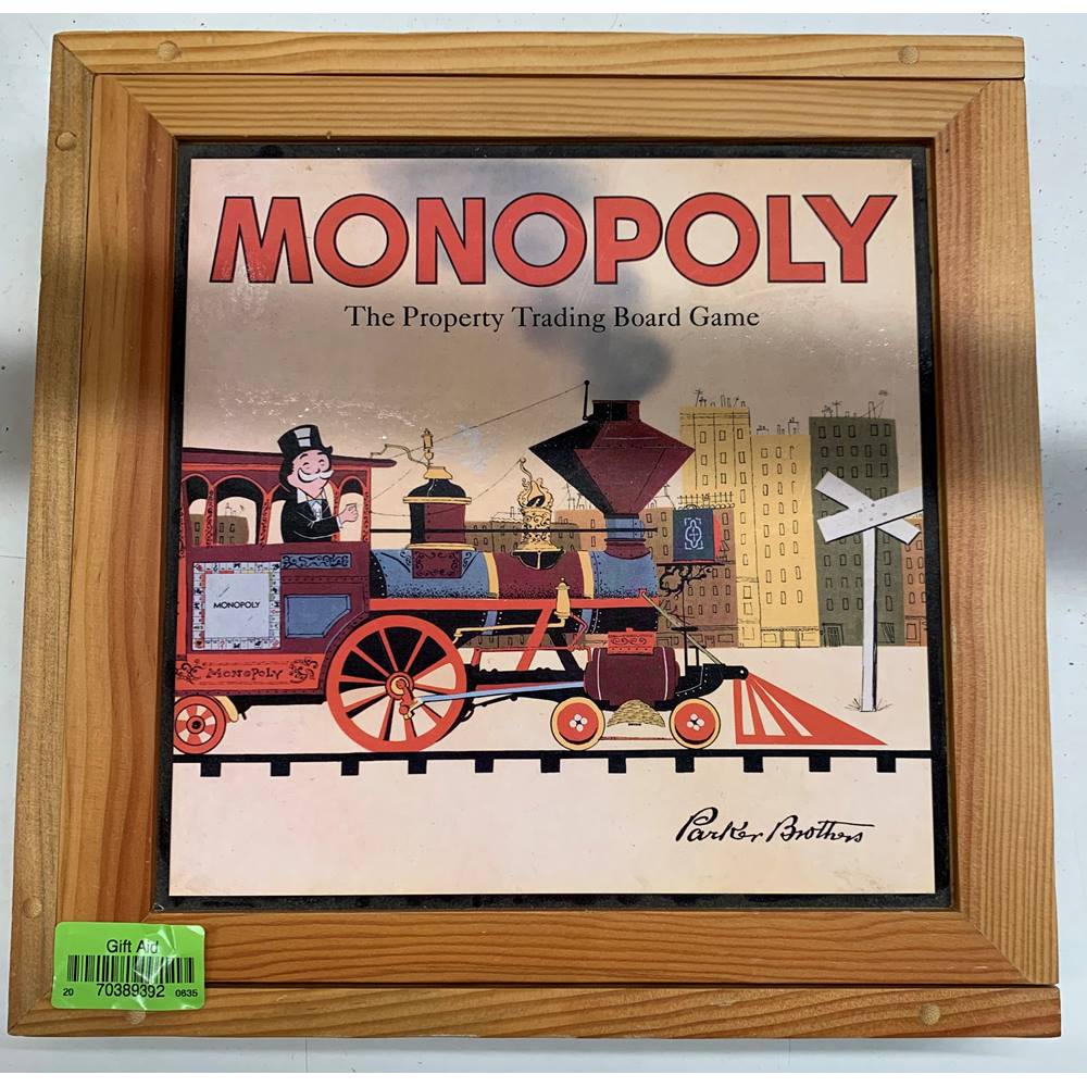 Retro Parker Brothers Monopoly 2003 edition in wooden box | Oxfam GB ...