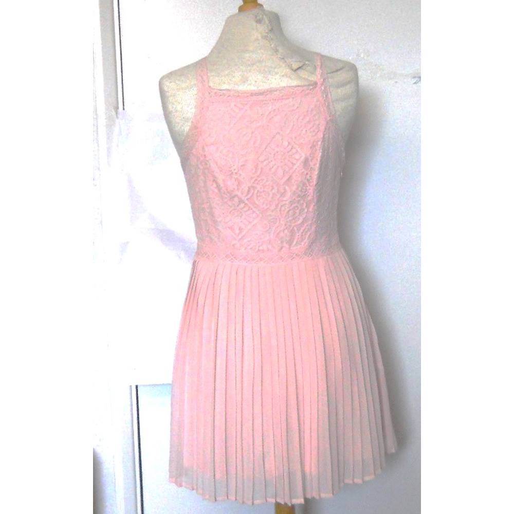 hollister pink dress