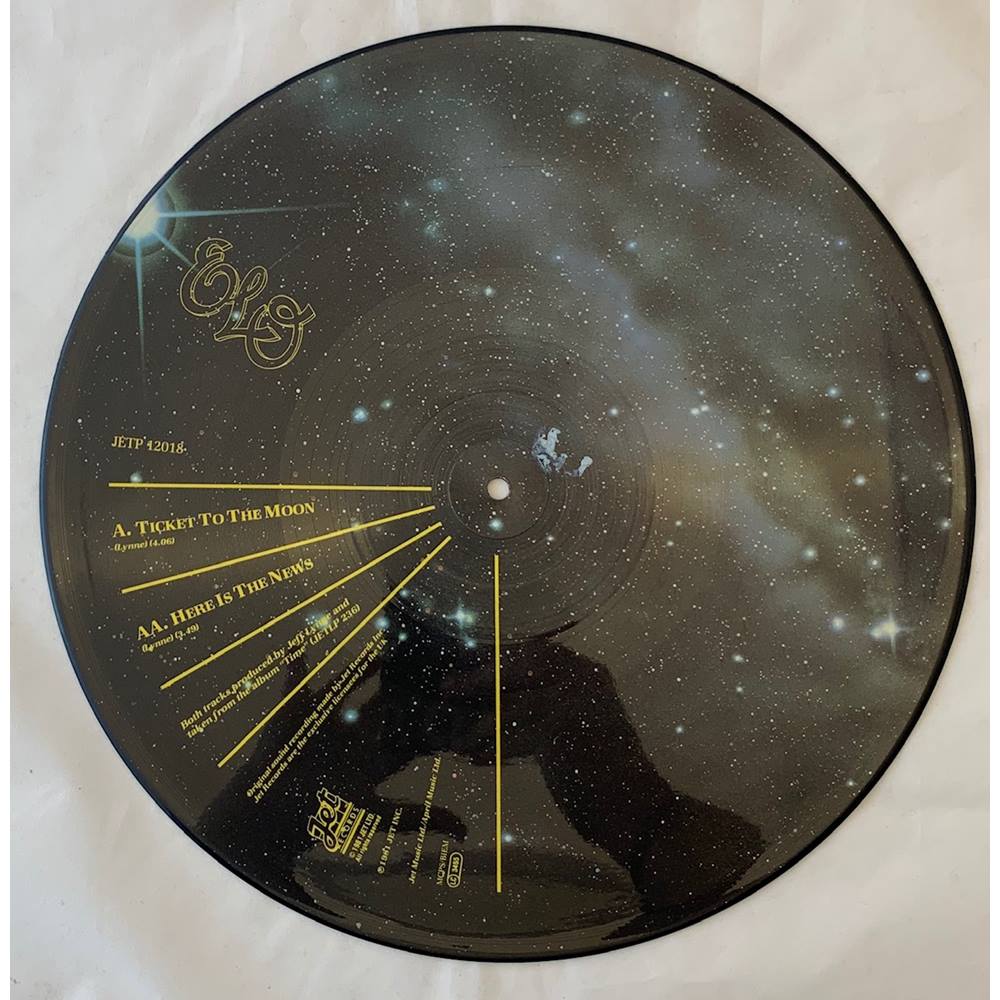 ELO Picture Disc Ticket to the Moon 12