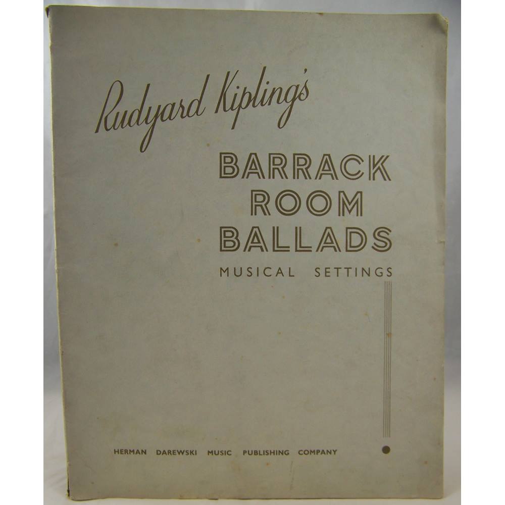 Barrack-Room Ballads by Rudyard Kipling