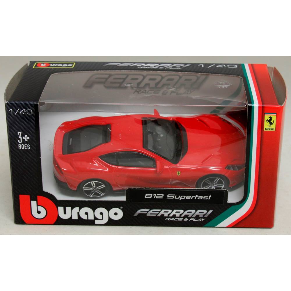 Burago - Race & Play - 812 Superfast Ferrari - 1/43 Scale | Oxfam GB ...