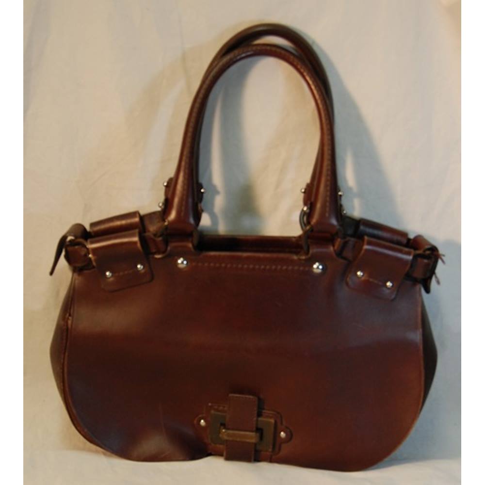 Feragamo Salvatore Ferragamo Brown Leather Bag brown Size: One size ...
