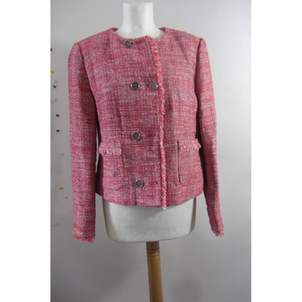 L.K. Bennett London size 10 Pink Tweed Jacket | Oxfam GB | Oxfam’s