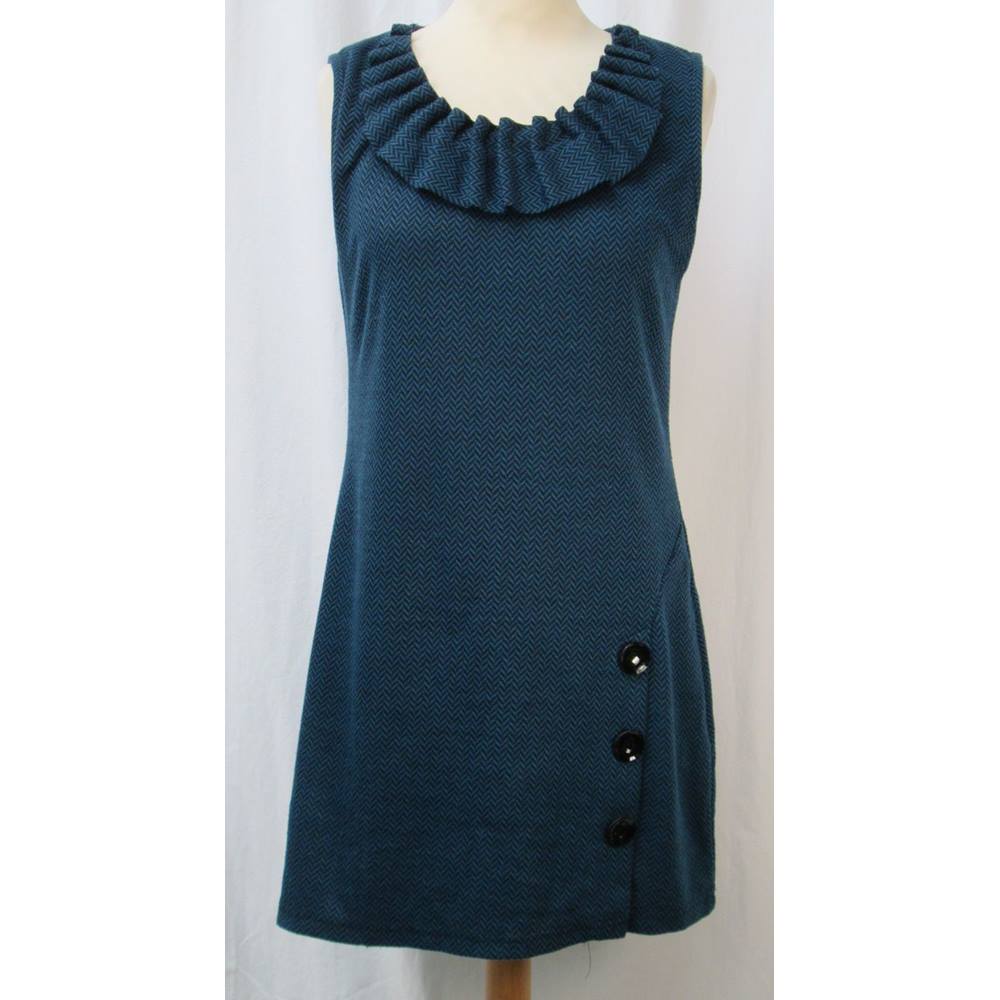 Apricot Size: M Blue Tunic Style Dress | Oxfam GB | Oxfam’s Online Shop