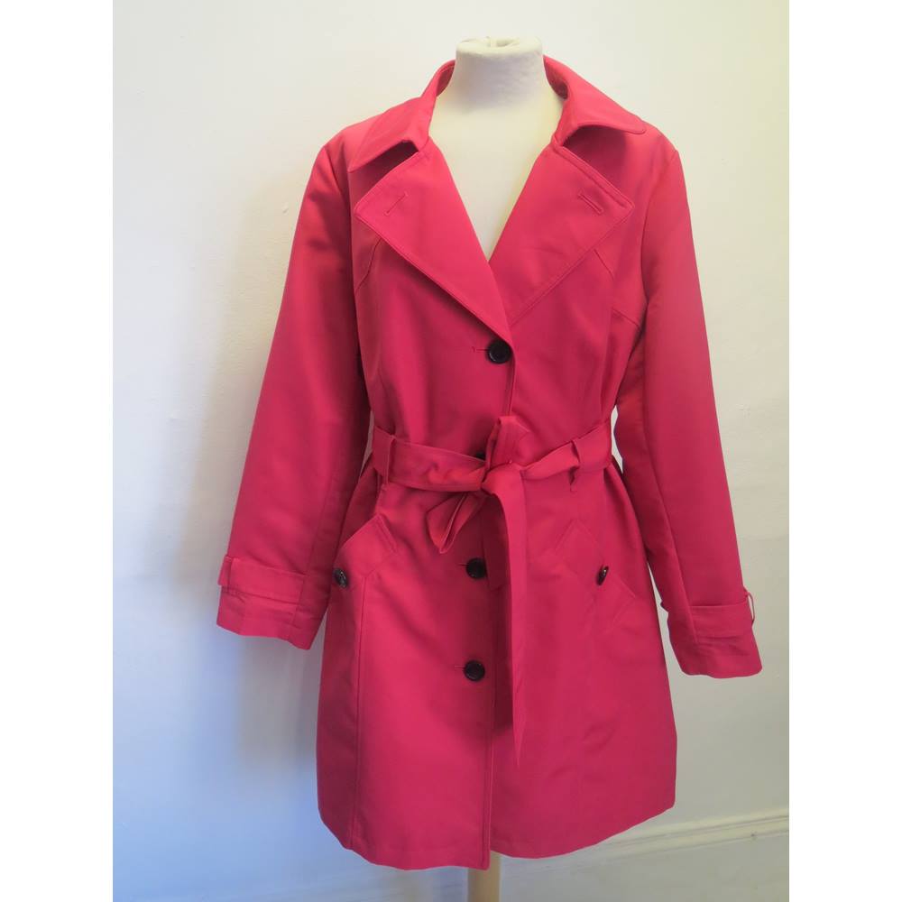 M&S Marks & Spencer - Size: 18 - Pink - Raincoat | Oxfam GB | Oxfam’s ...