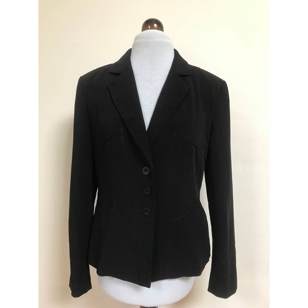 Woman's suit jacket M&S Marks & Spencer - Size: 12 - Black - Smart ...