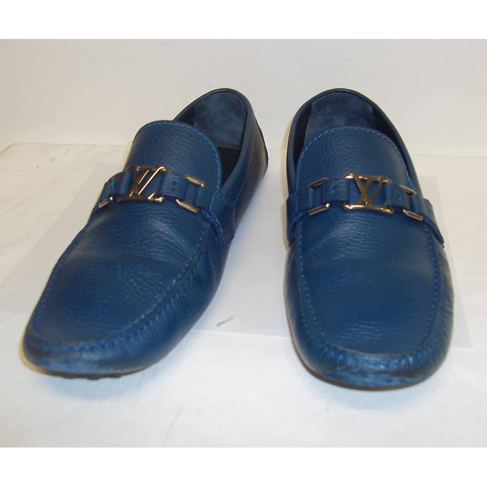 LOUIS VUITTON - Size: 8 - Blue - Loafers | Oxfam GB | Oxfam’s Online Shop