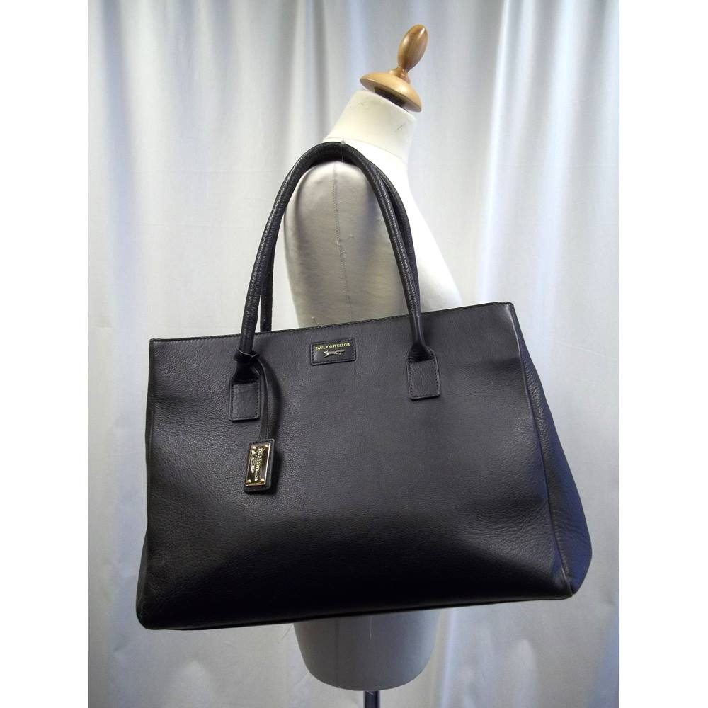 Paul Costelloe - Size: L - Black - Leather - Handbag | Oxfam GB | Oxfam ...