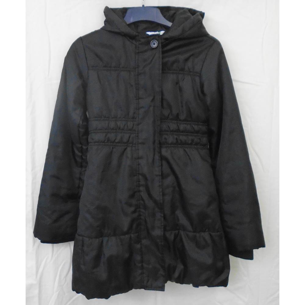 M&S black padded coat with hood Age 11-12 | Oxfam GB | Oxfam’s Online Shop