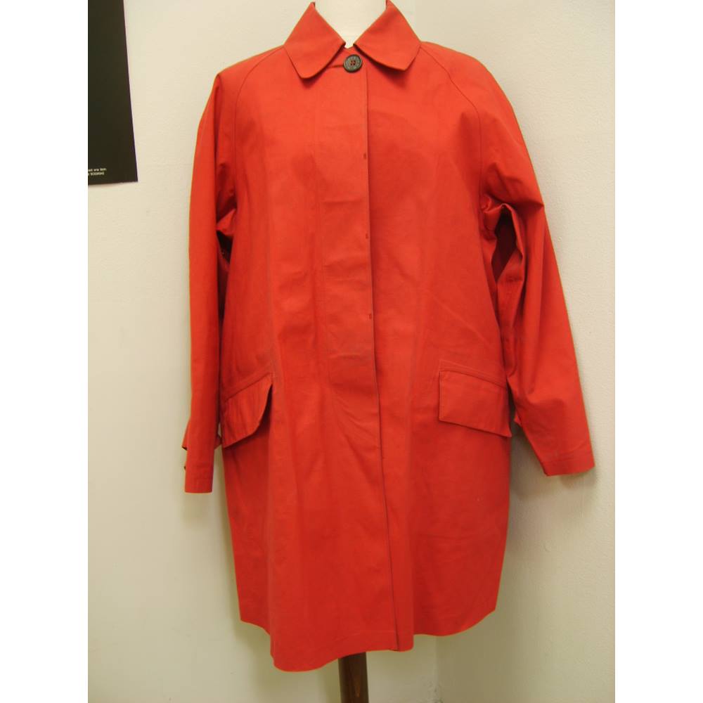 Rubber Mackintosh Mackintosh - Size: M - Red - Raincoat | Oxfam GB ...