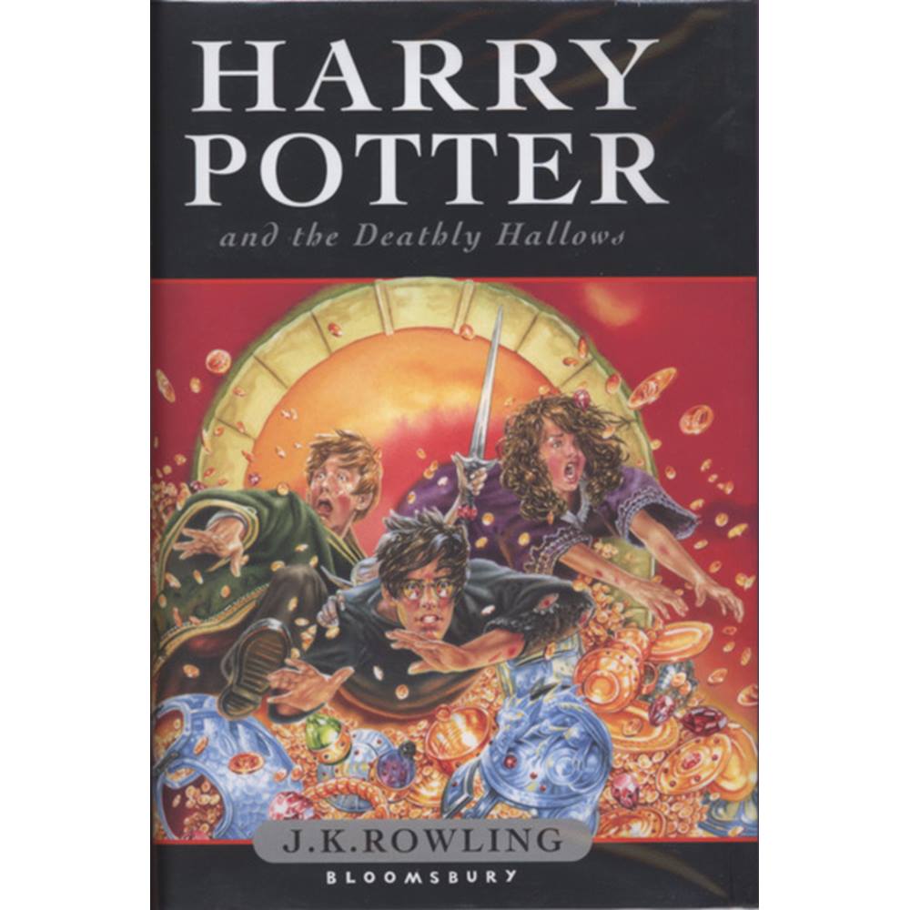 harry potter and the deathly hallows audiobook cover
