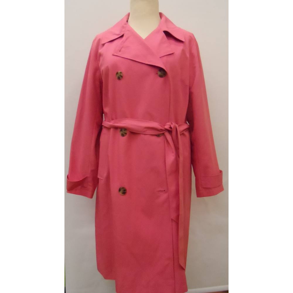 BNWT M&S Marks & Spencer - Size: 22 - Pink - Raincoat | Oxfam GB ...